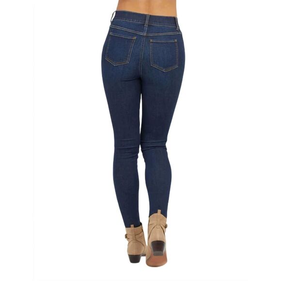 SPANX size 1X NWT ankle skinny jeans - style 20342 midnight shade - Picture 2 of 11
